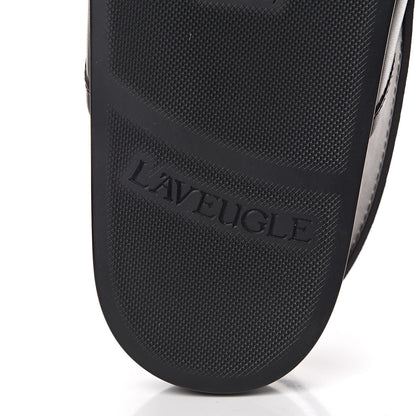 Gucci Calfskin Mens Horsebit River Slingback Slippers 7 Cocoa 9 of 11