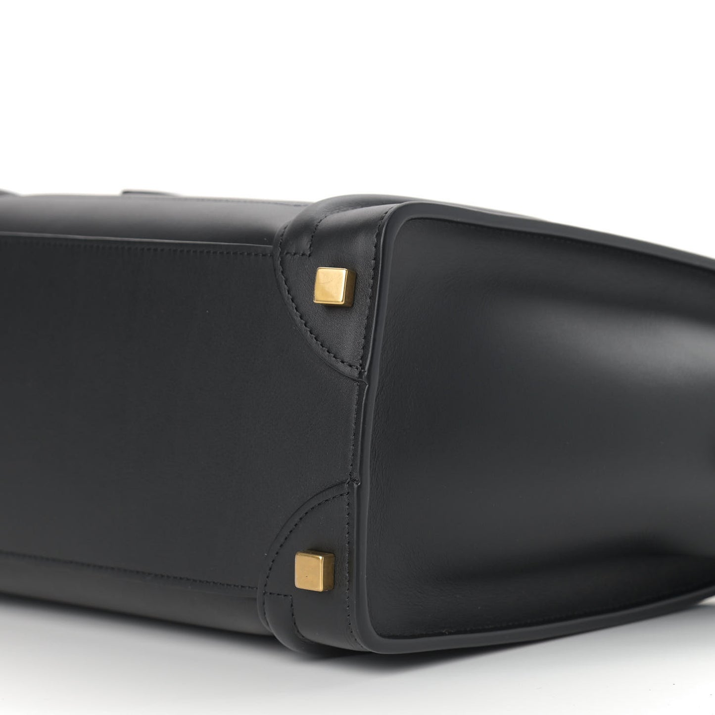 Smooth Calfskin Micro Luggage Black