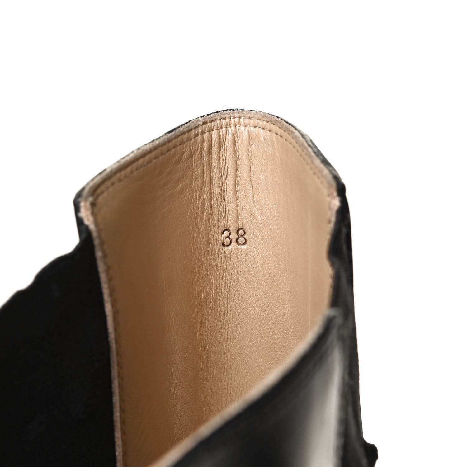 Bottega Veneta Calfskin The Flash High Chelsea Boots 38 Black Neptune 9 of 14