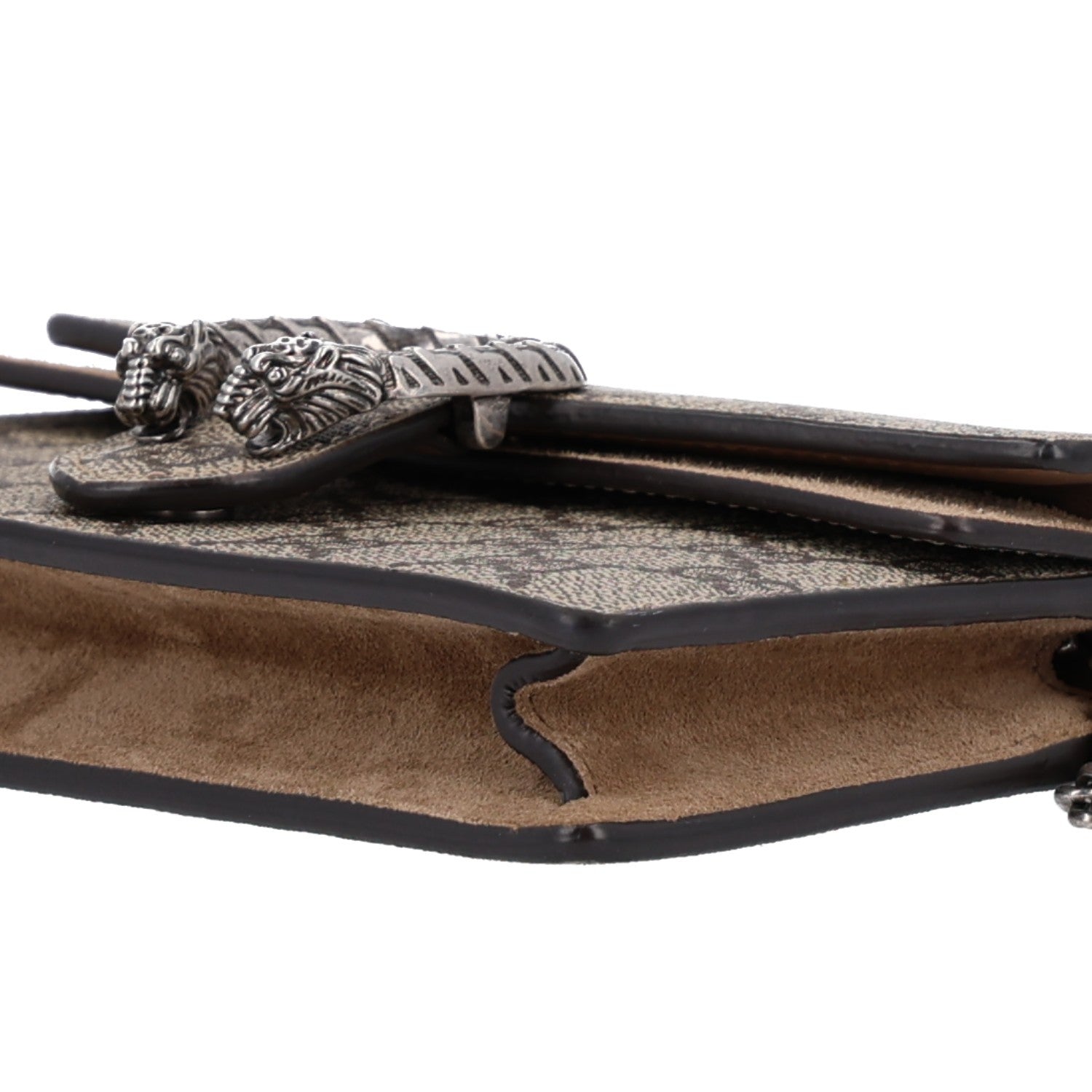 Gucci GG Supreme Monogram Super Mini Dionysus Shoulder Bag Taupe 9 of 9