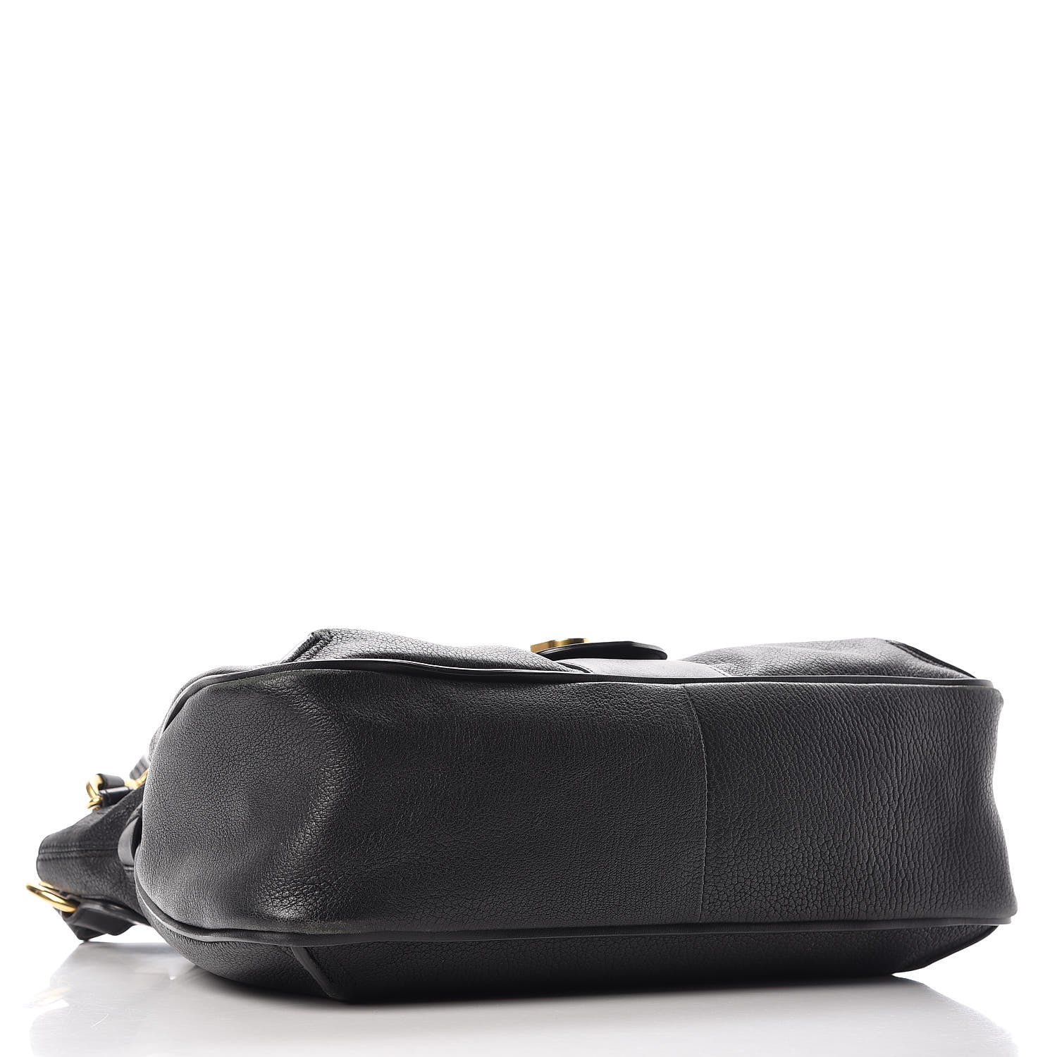 Chloe Grained Lambskin Calfskin Medium Lexa Shoulder Bag Black 5 of 22