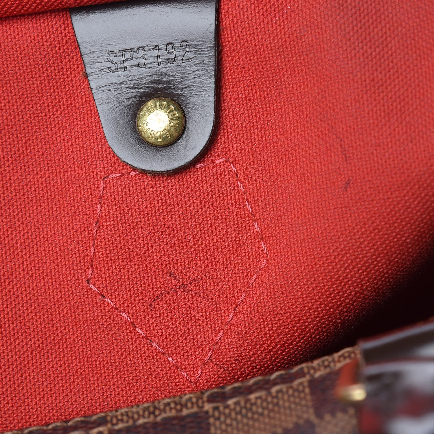 Louis Vuitton Damier Ebene Speedy Bandouliere 35 8 of 22