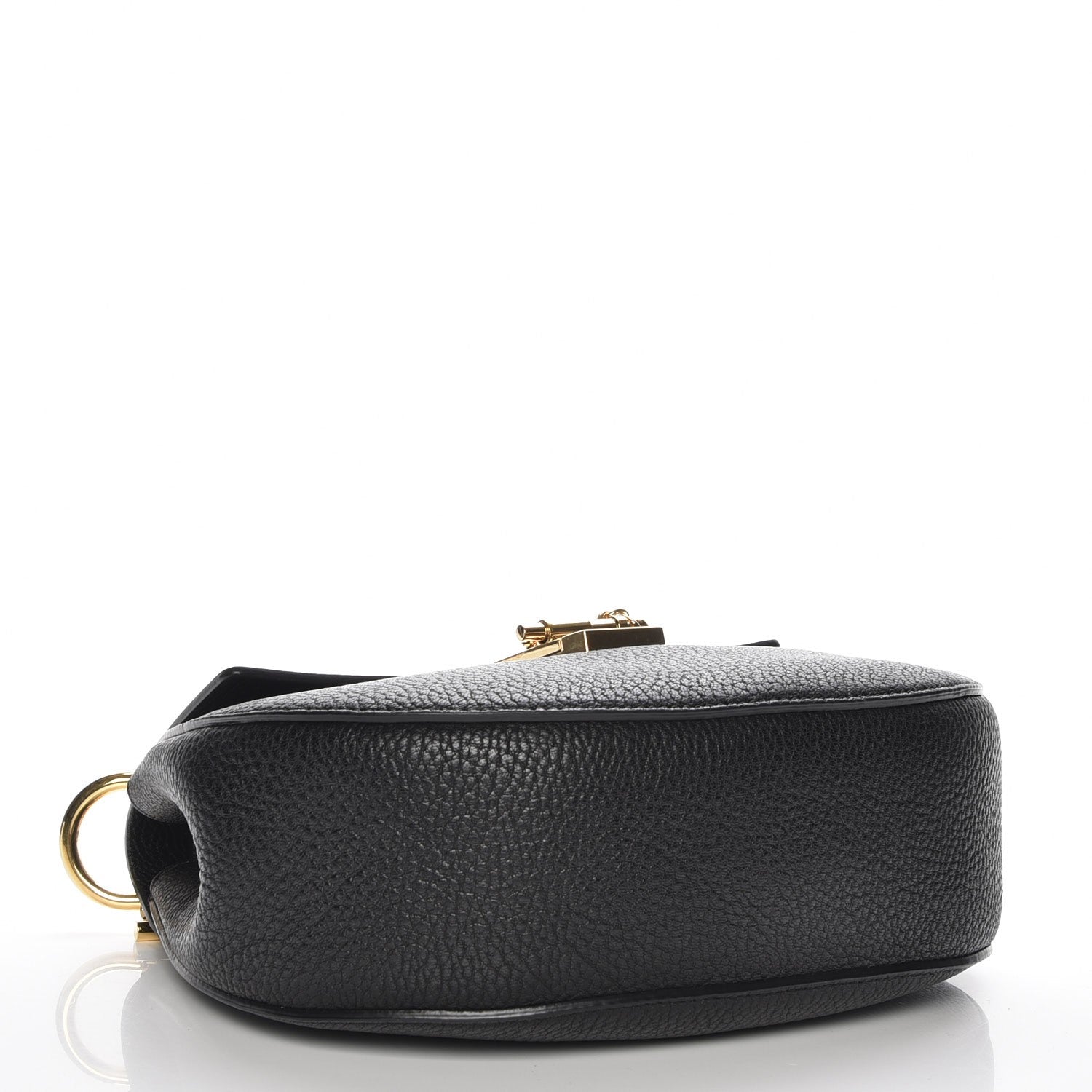Chloe Grained Lambskin Drew Shoulder Bag Black 4 of 6