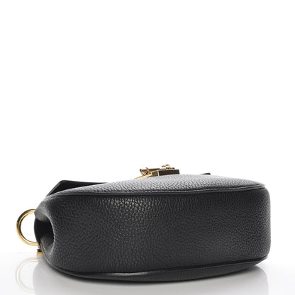 Chloe Grained Lambskin Drew Shoulder Bag Black 4 of 6