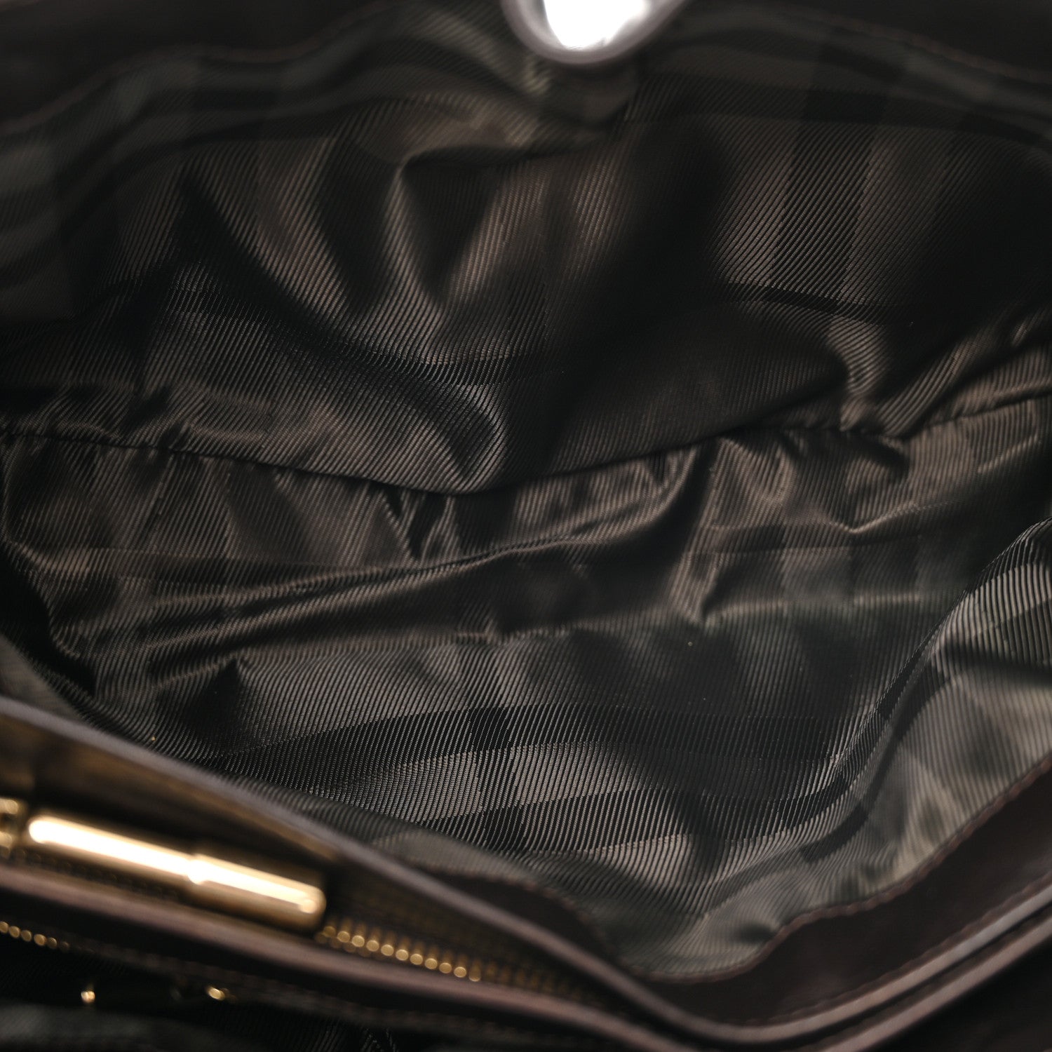 Burberry Calfskin Quilted Baby Beaton Dark Brown 5 of 10