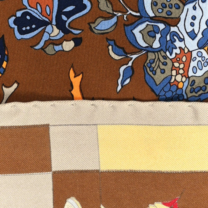 Hermes Silk Fantaisies Indiennes Scarf 90 4 of 4