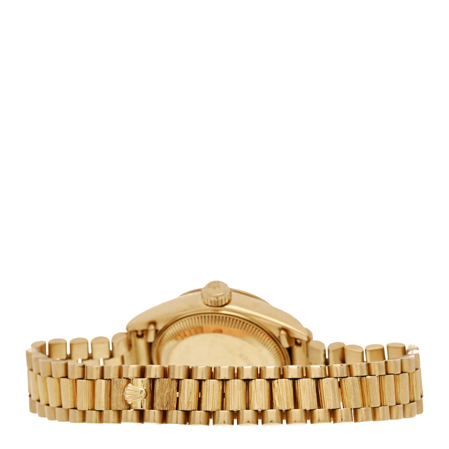 18K Yellow Gold Diamond  26mm Datejust President Watch Champagne 69278