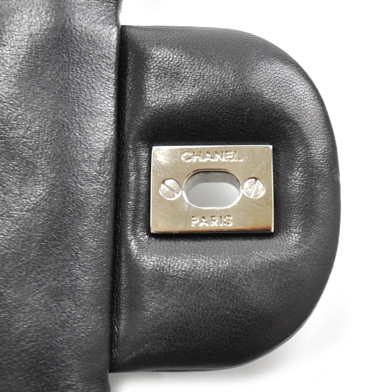 Chanel Patent Maxi Double Flap Black SHW 8 of 9