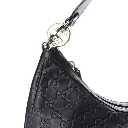 Gucci Guccissima Medium GG Twins Hobo Black 8 of 10