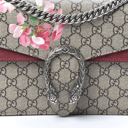 Gucci GG Supreme Monogram Blooms Small Dionysus Shoulder Bag Beige Multicolor Dry Rose 7 of 9