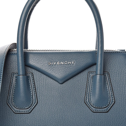 Givenchy Sugar Goatskin Small Antigona Oil Blue 11 of 11