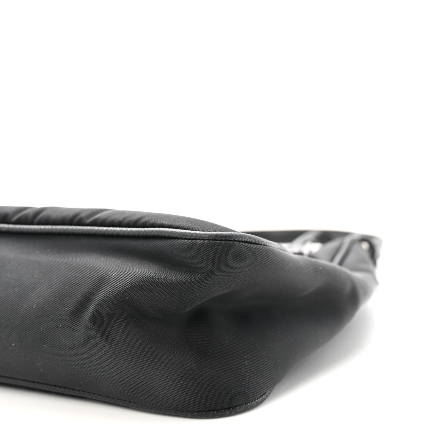 Prada Tessuto Nylon Saffiano Mini Re-Edition 2005 Bag Black 9 of 9