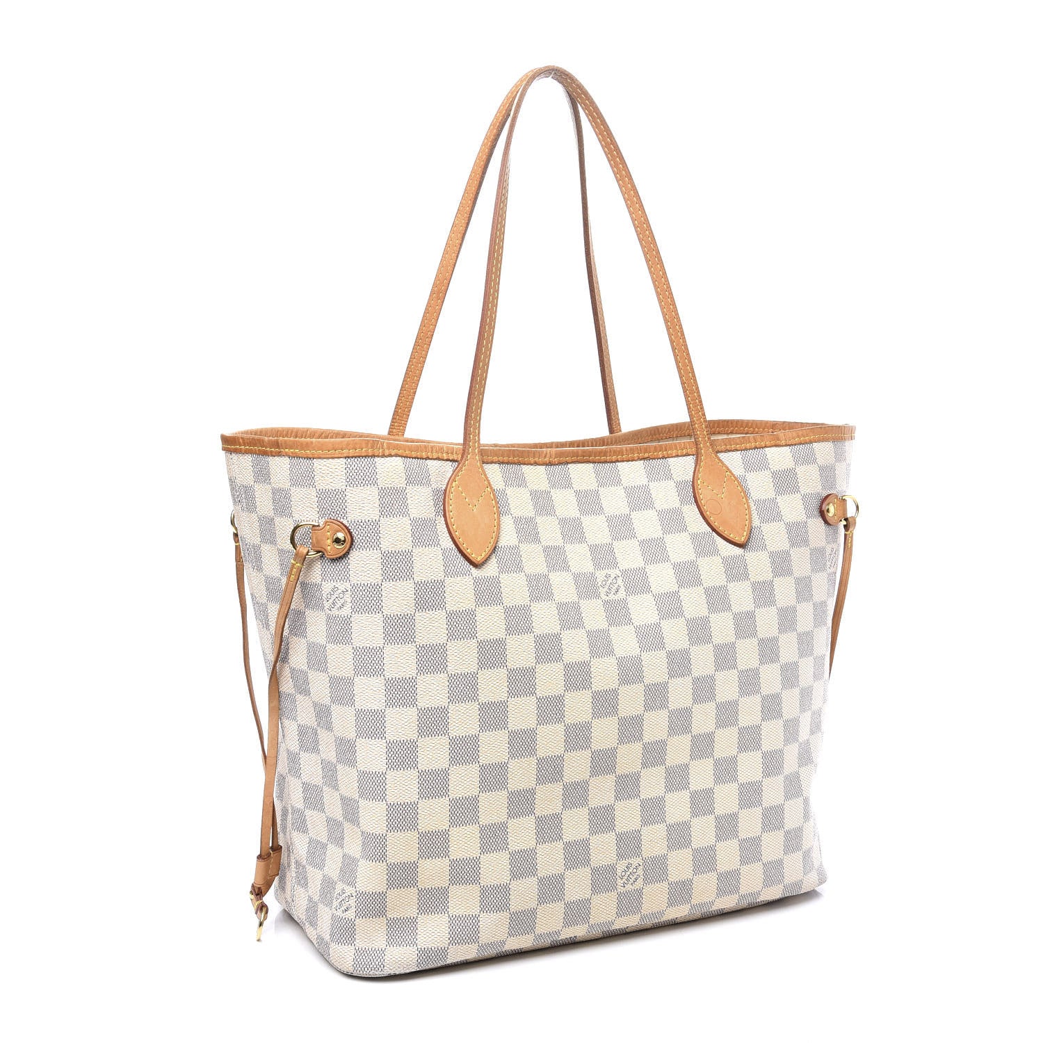 Louis Vuitton Damier Azur Neverfull MM 2 of 11