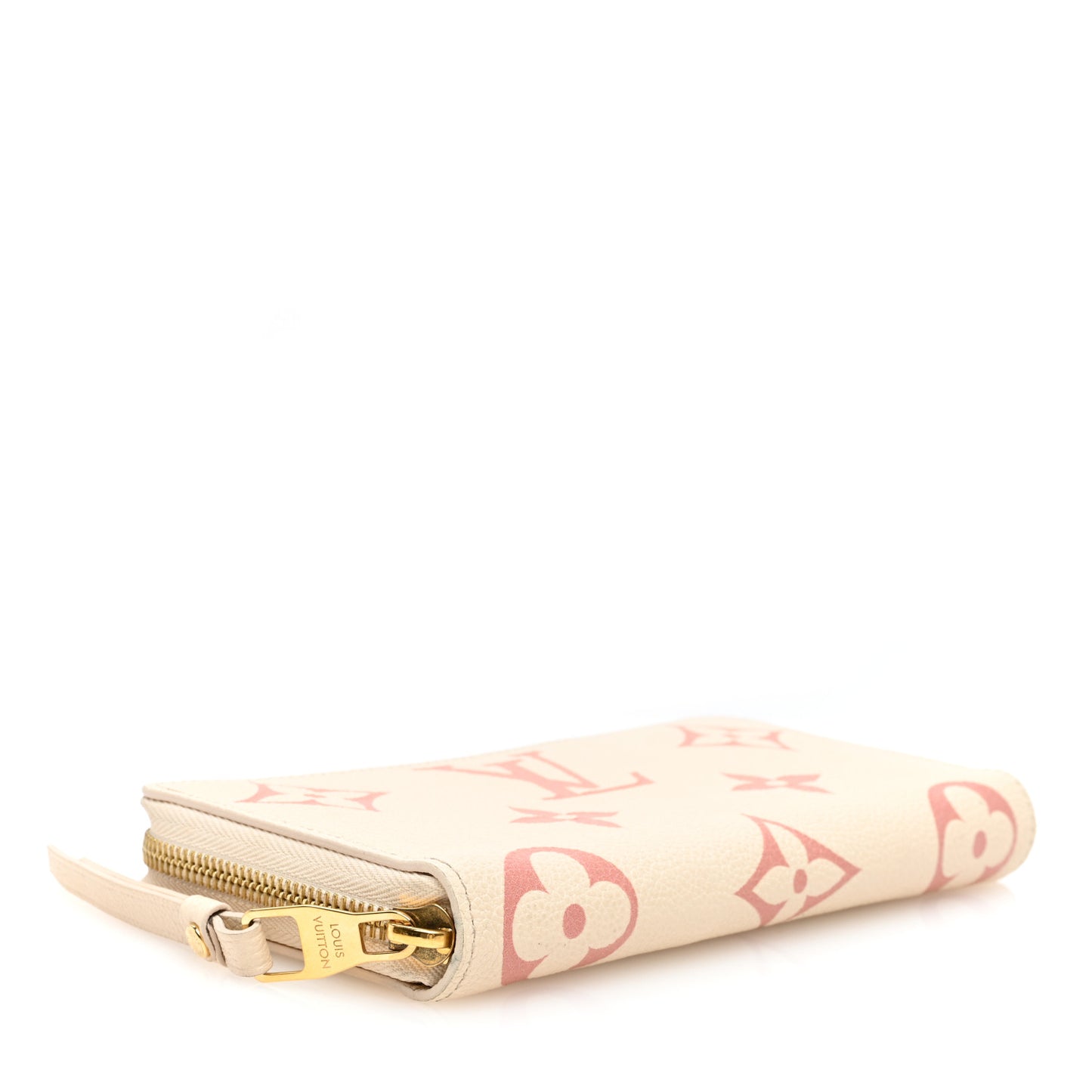 Empreinte Monogram Giant Zippy Wallet Creme Bois De Rose