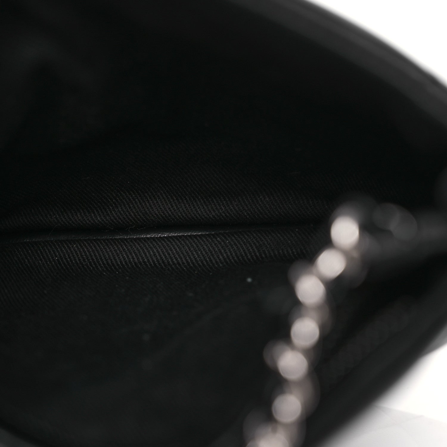 Chanel Lambskin Quilted Crossbody Bag Black 5 of 13