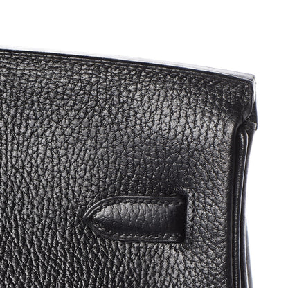 Hermes Ardennes Birkin 35 Black 11 of 34