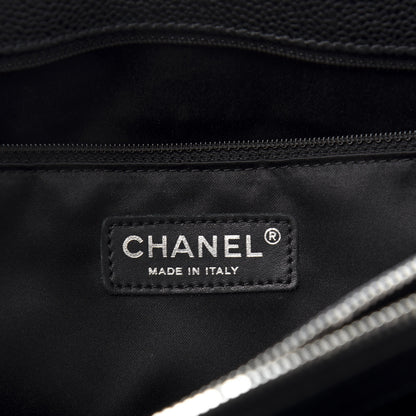 Chanel Caviar Quilted Grand Shopping Tote GST Black 6 of 11