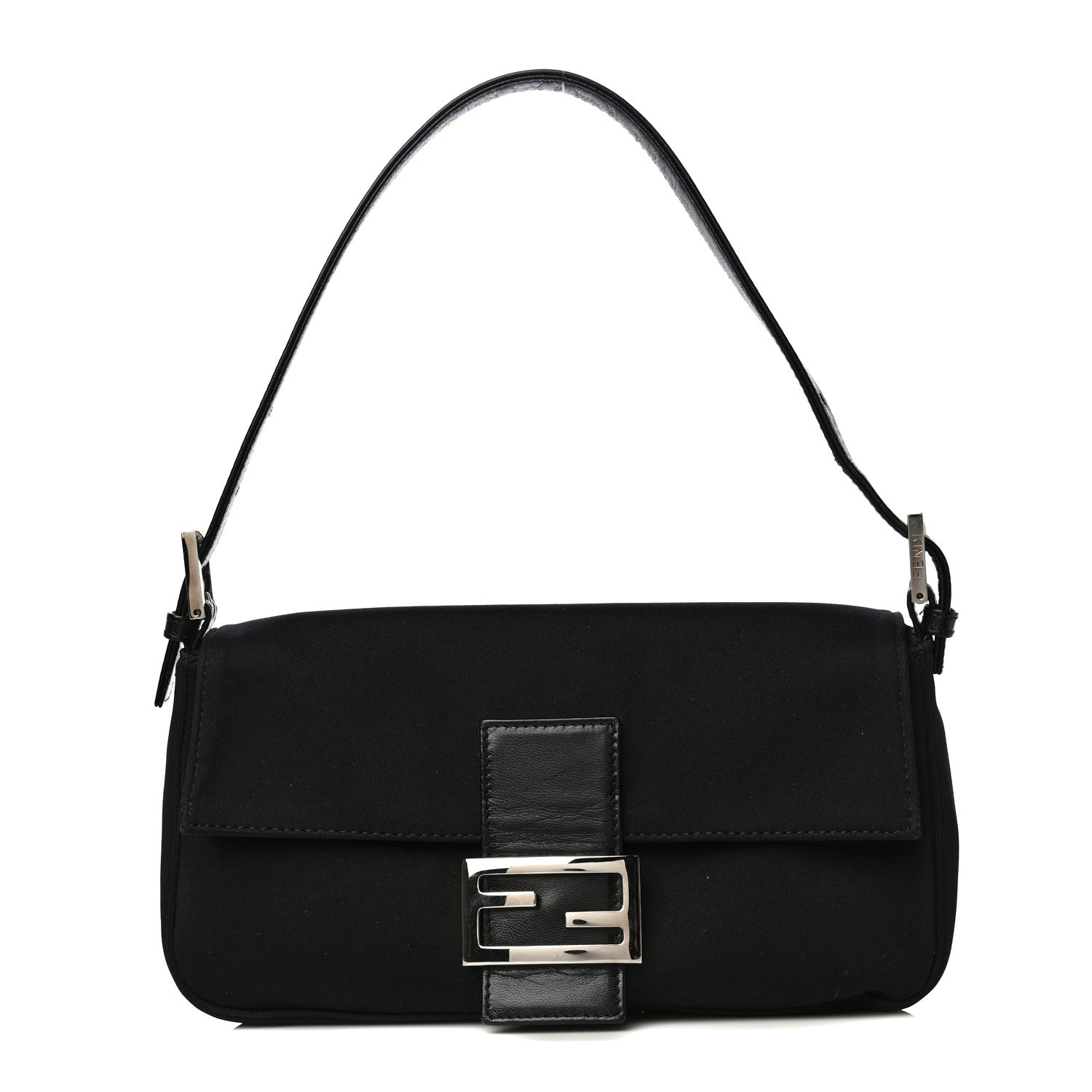 Fendi Neoprene Baguette Black 1 of 11