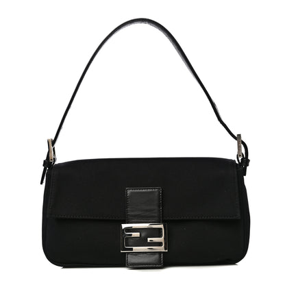 Fendi Neoprene Baguette Black 1 of 11