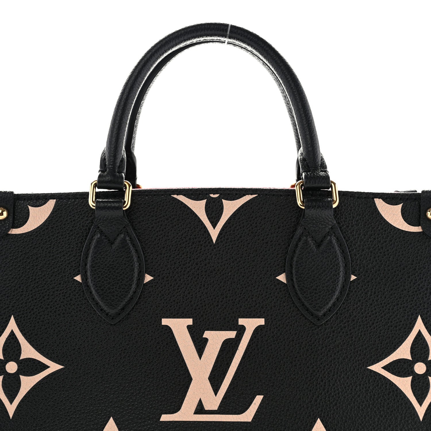 Louis Vuitton Empreinte Monogram Giant Onthego PM Black Beige 7 of 10