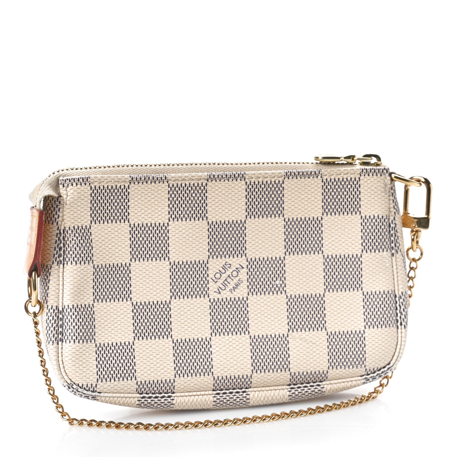 Louis Vuitton Damier Azur Mini Pochette Accessories 3 of 9