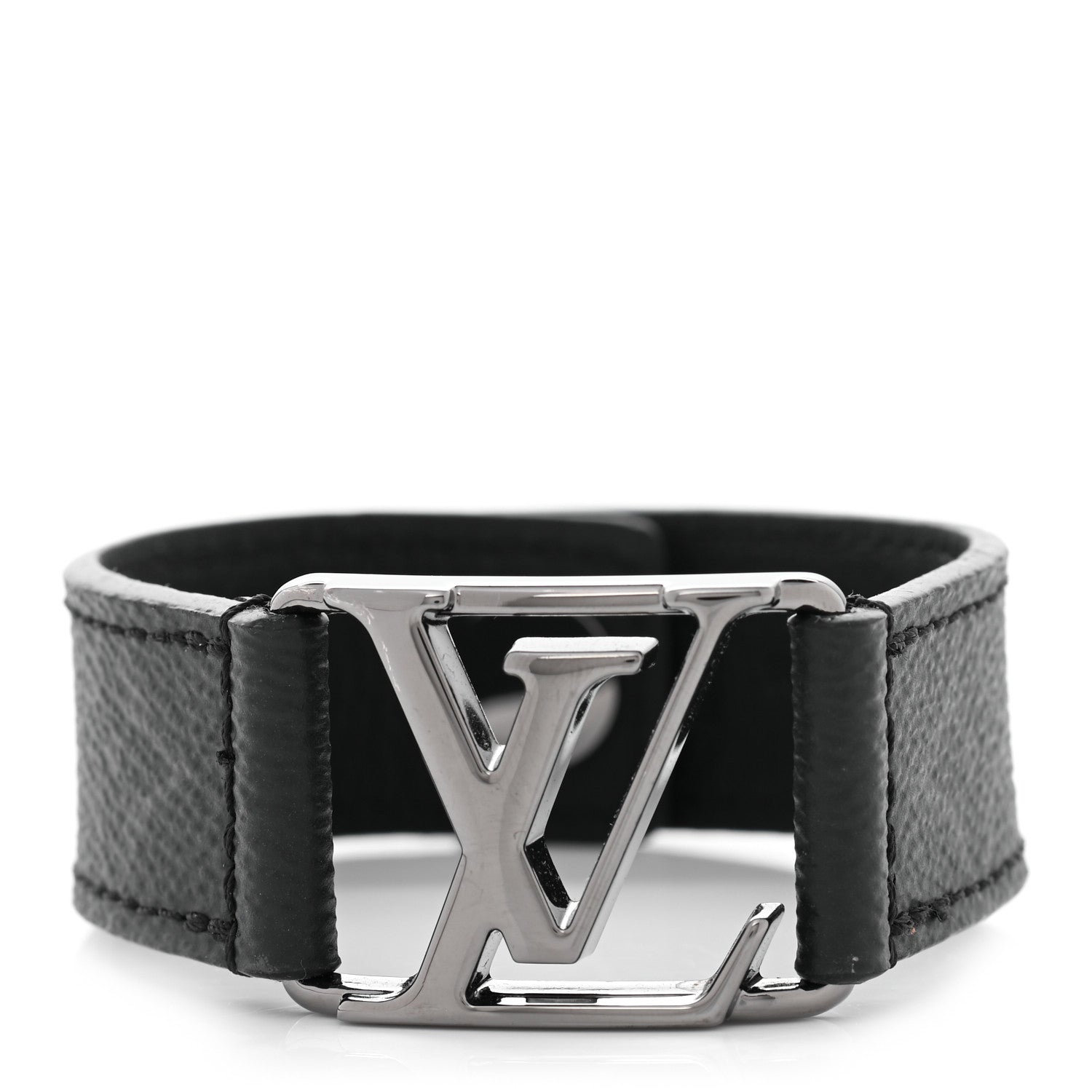 Louis Vuitton Monogram Eclipse Hockenheim Bracelet 21 1 of 6
