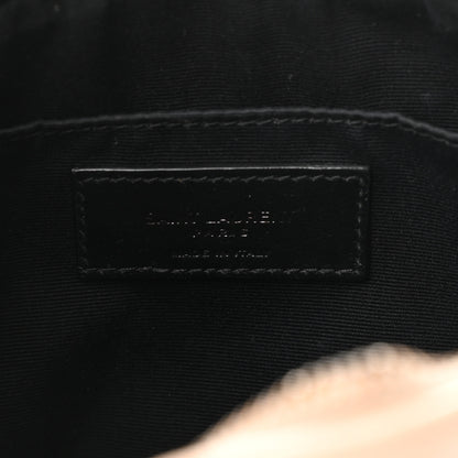 Saint Laurent Calfskin Matelasse Monogram Lou Camera Bag Marble Pink 7 of 12