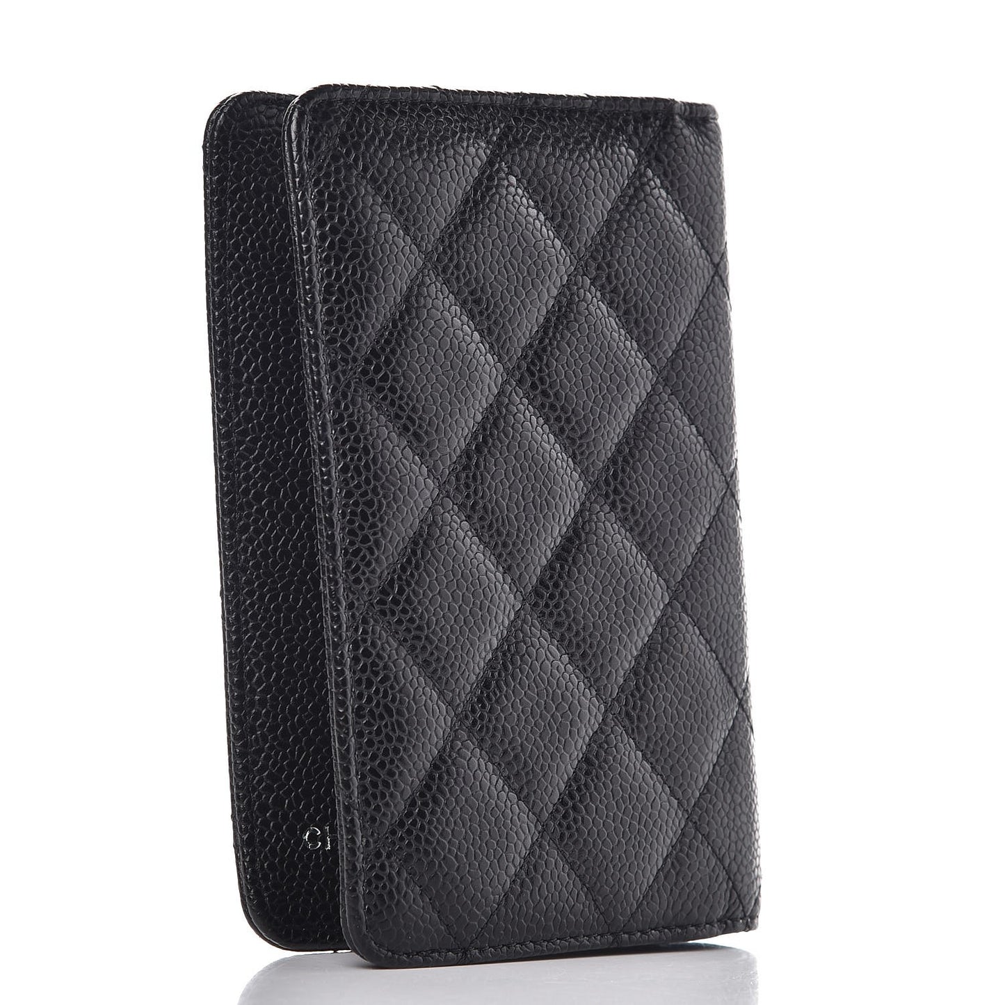 Caviar Quilted Agenda Cover Black