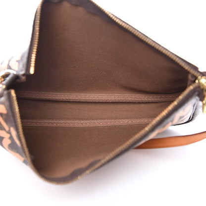 Louis Vuitton Monogram Graffiti Pochette Accessories Peach 5 of 15