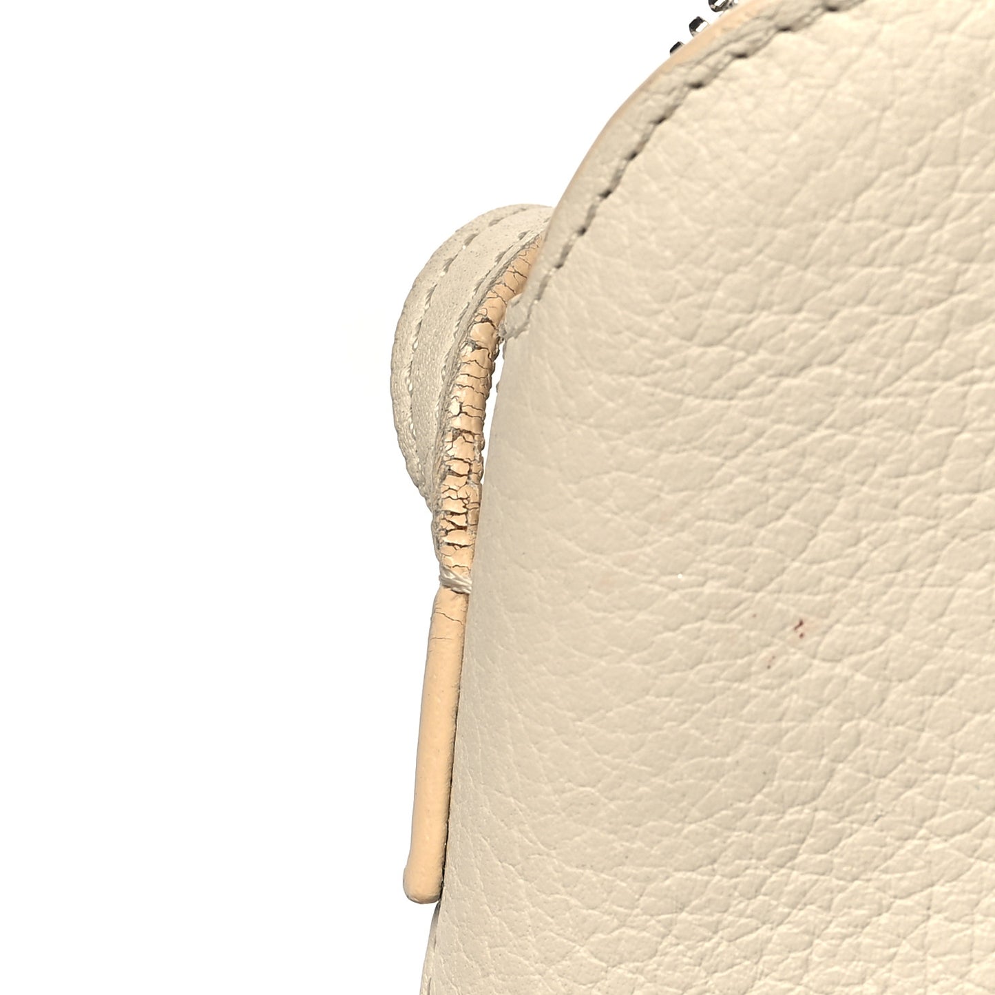 Grained Calfskin Multi-Pouch Crossbody Bag Ivory