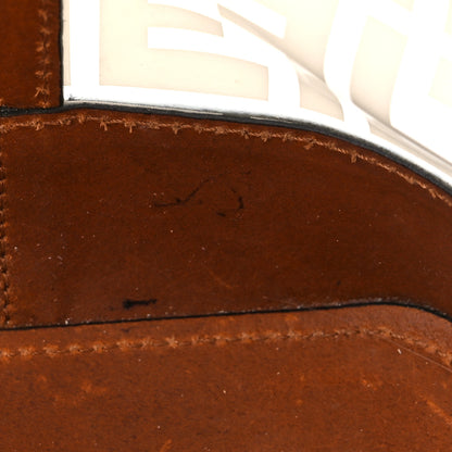 Fendi TPU FF Vitello Aura F is Fendi Grande Mon Tresor Bucket Bag White Cuoio 13 of 19