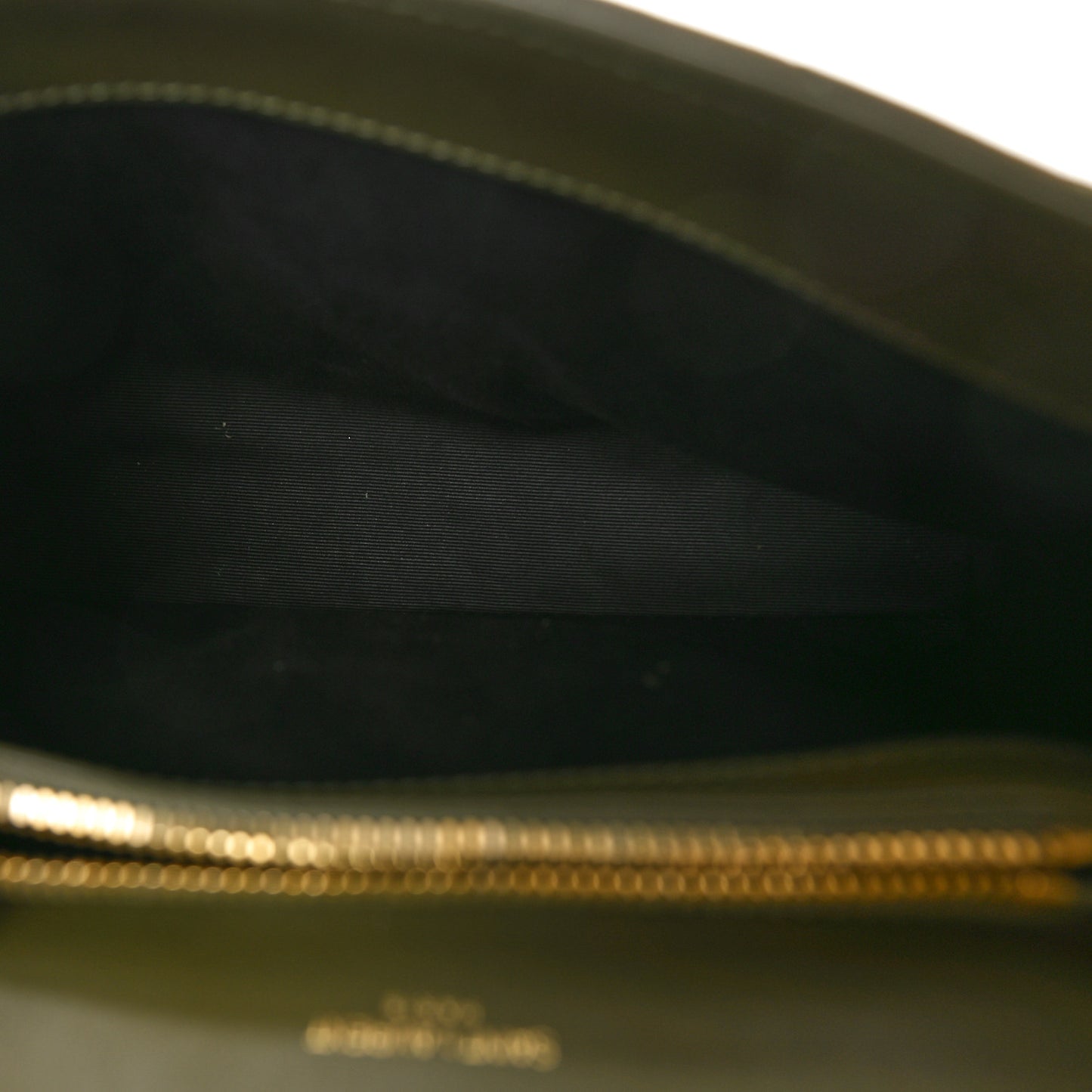 Suede Matelasse Chevron Monogram Medium College Bag Loden Green