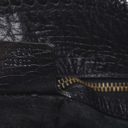 Gucci Calfskin Large Horsebit Chain Hobo Black 7 of 10