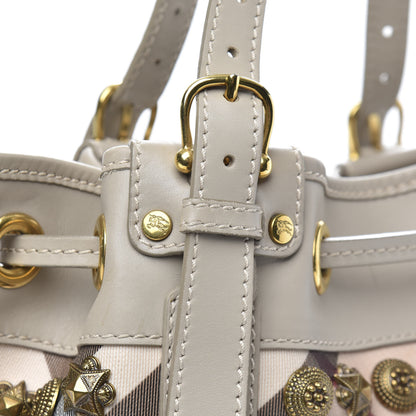 Burberry Prorsum Calfskin Nova Check Mason Warrior Beige 13 of 18