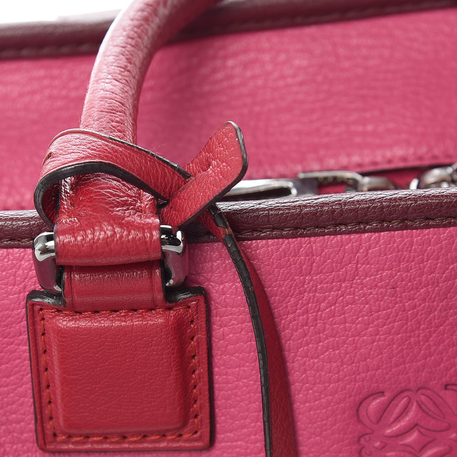 Loewe Goatskin Amazona 28 Pink 22 of 23