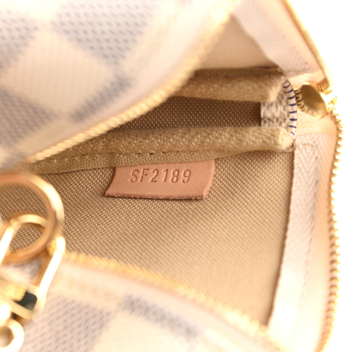 Louis Vuitton Damier Azur Mini Pochette Accessories 7 of 7