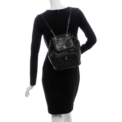 Chanel Caviar Quilted Business Affinity Backpack Black 2 of 8
