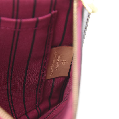 Louis Vuitton Monogram Neverfull MM GM Pochette Pivoine 6 of 10
