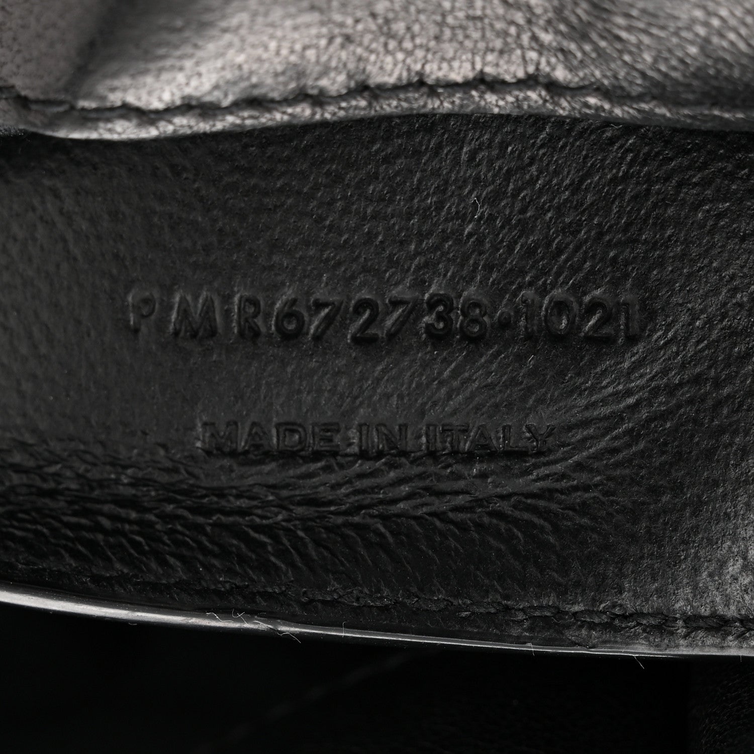 Saint Laurent Lambskin Quilted Monogram Mini Nolita Black 7 of 11