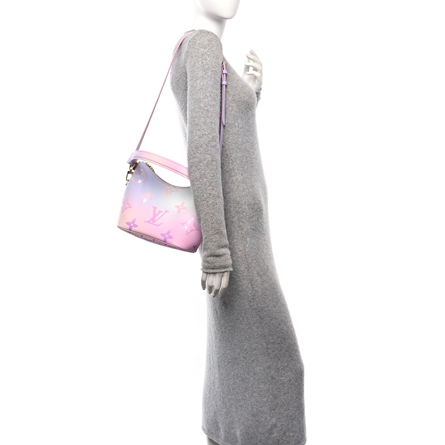 Monogram Giant Spring In The City Marshmallow Hobo PM Sunrise Pastel