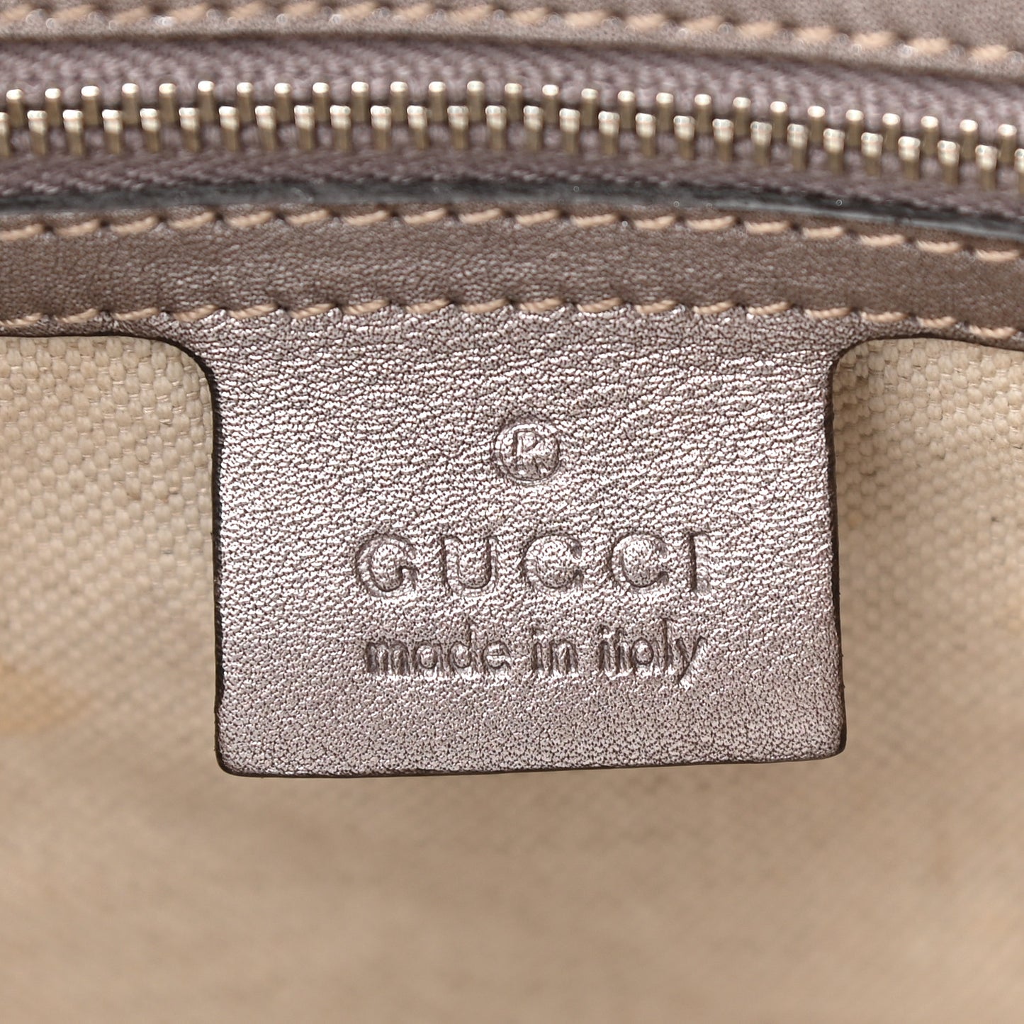 Metallic Guccissima GG Twins Hobo
