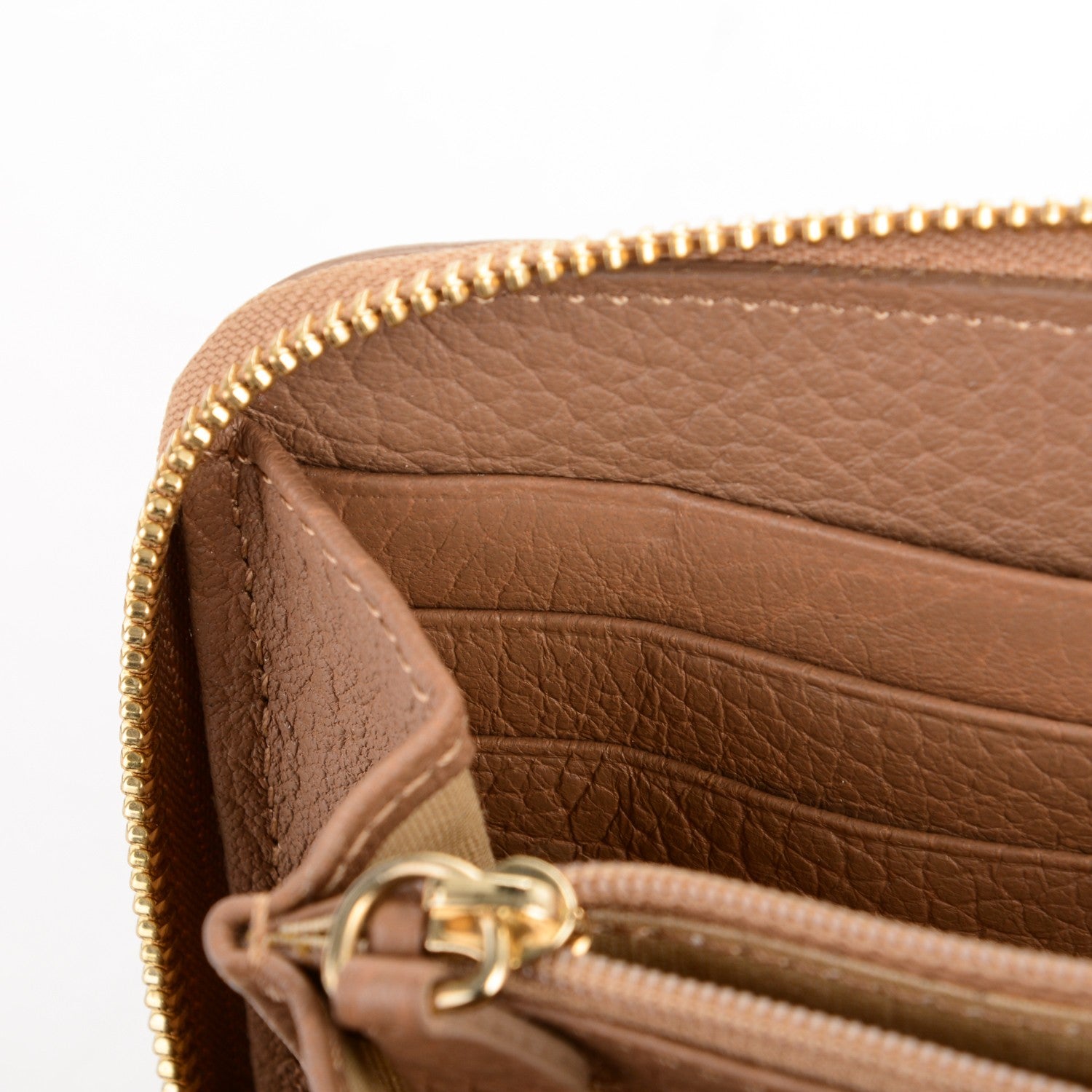Jimmy Choo Grainy Calfskin Rush Wallet Clutch Nude 9 of 12