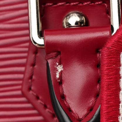 Louis Vuitton Epi Jacquard Alma BB Raspberry 11 of 12