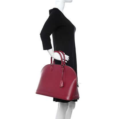 Louis Vuitton Epi Alma GM Fuchsia 2 of 9