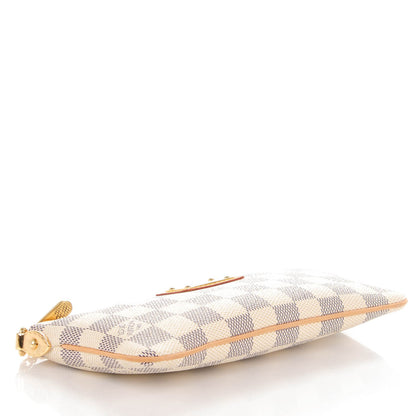 Louis Vuitton Damier Azur Pochette Milla MM 4 of 7