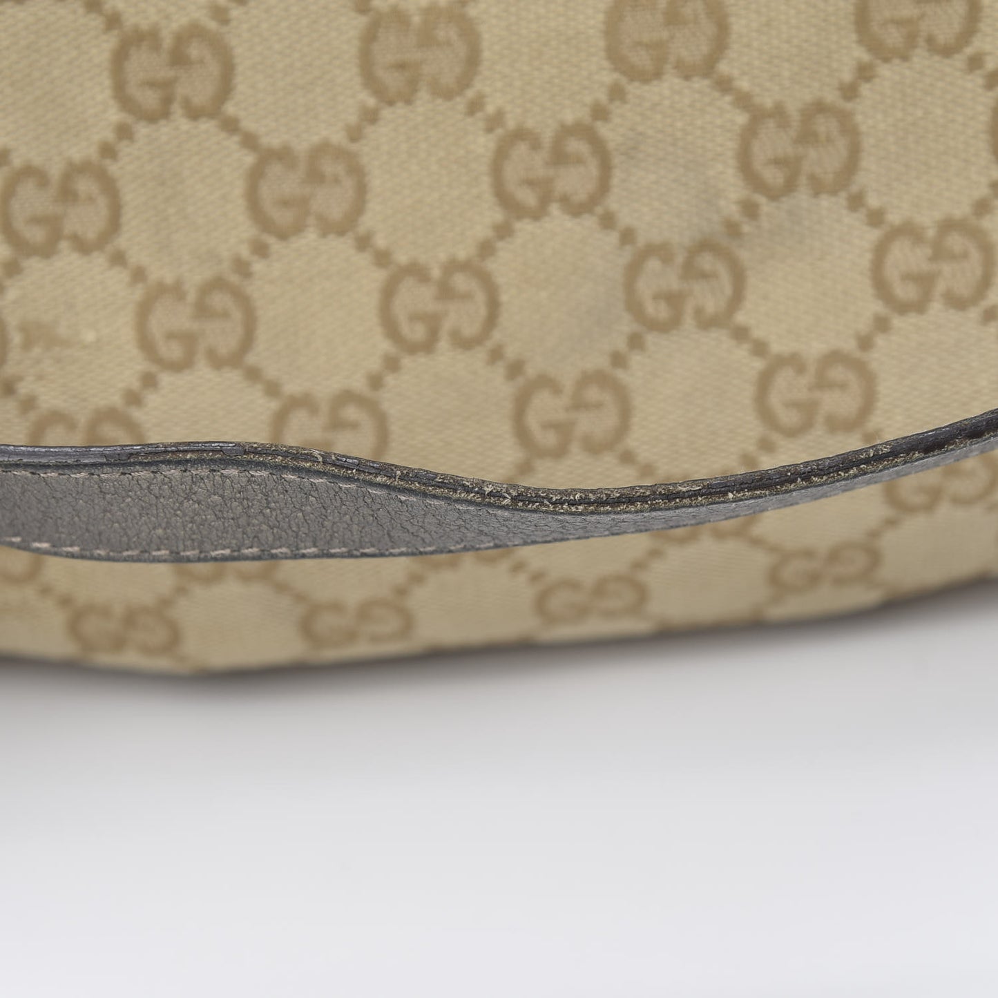 Monogram Medium Abbey Shoulder Bag Dark Brown