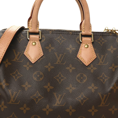 Louis Vuitton Monogram Speedy Bandouliere 25 8 of 11