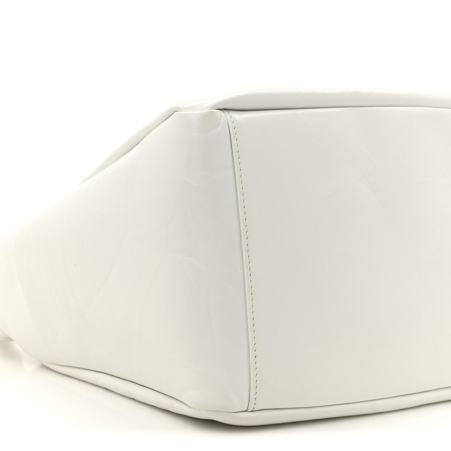 Calfskin Monaco Sling Shoulder Bag White
