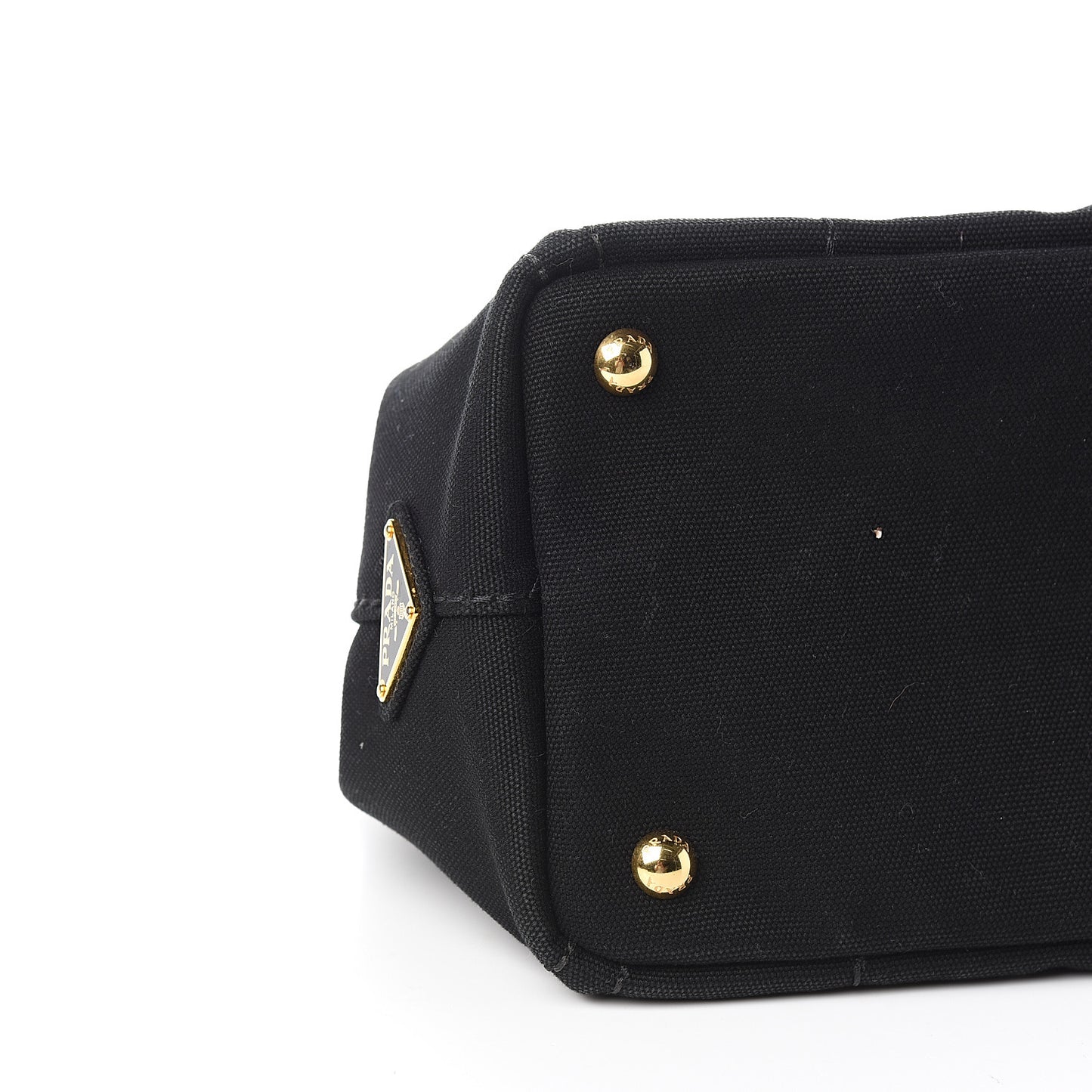 Canapa Small Logo Tote Black