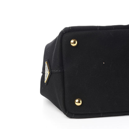 Prada Canapa Small Logo Tote Black 6 of 9